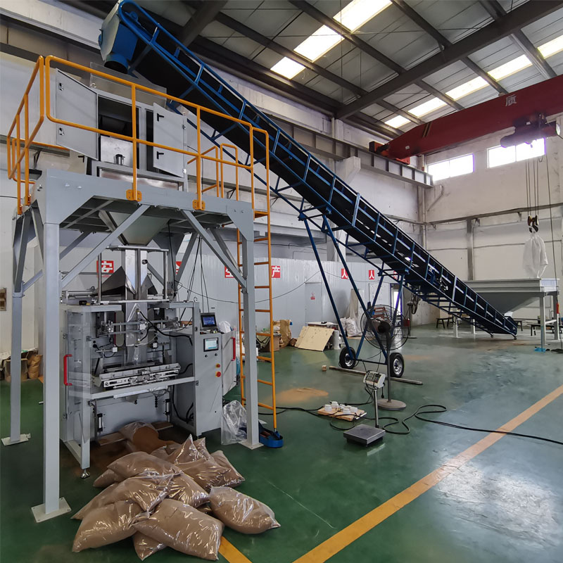 sand packing machine dry sand weighing machine for 5kg to 25kg plastic bags 2